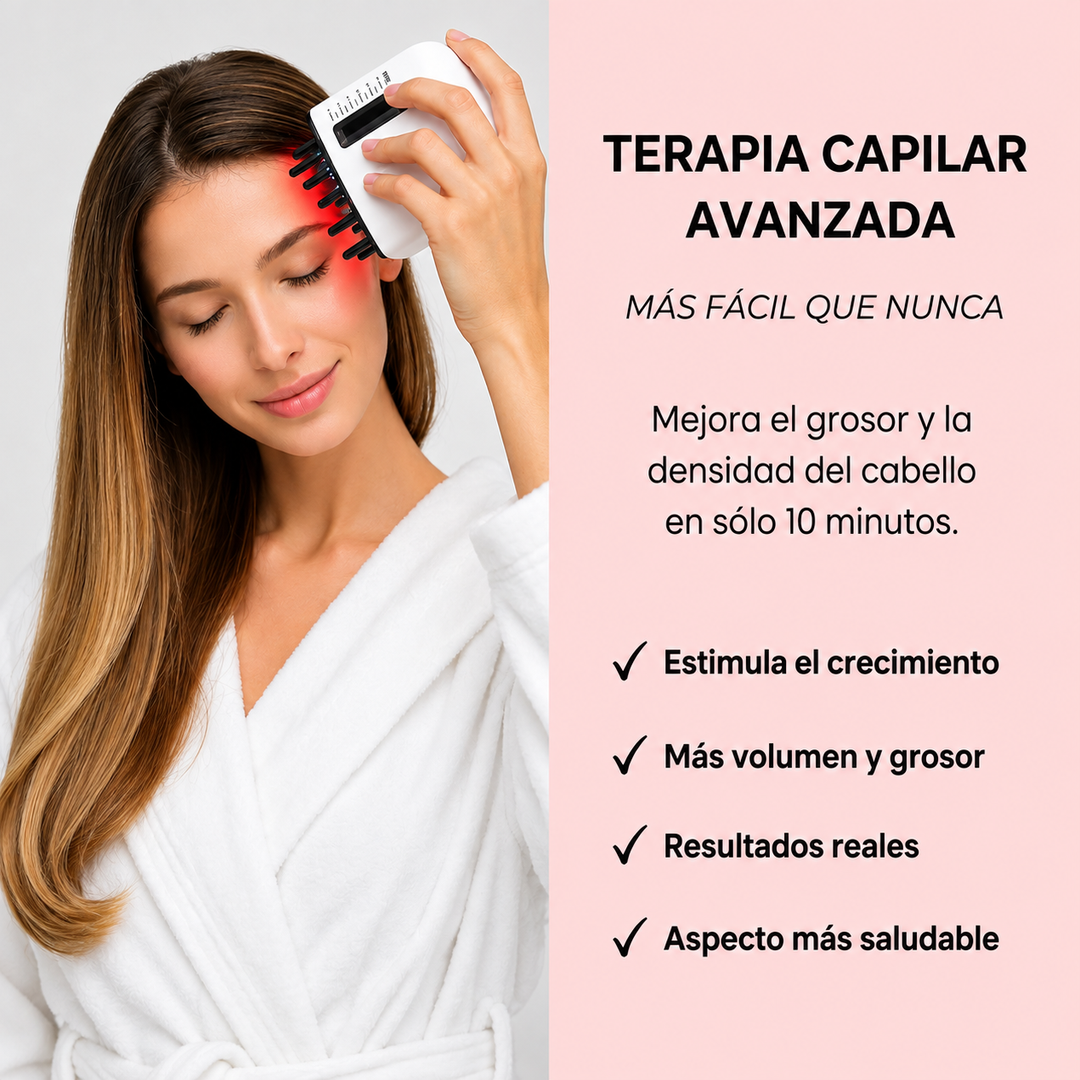 Cepillo LED Estimulador del Crecimiento